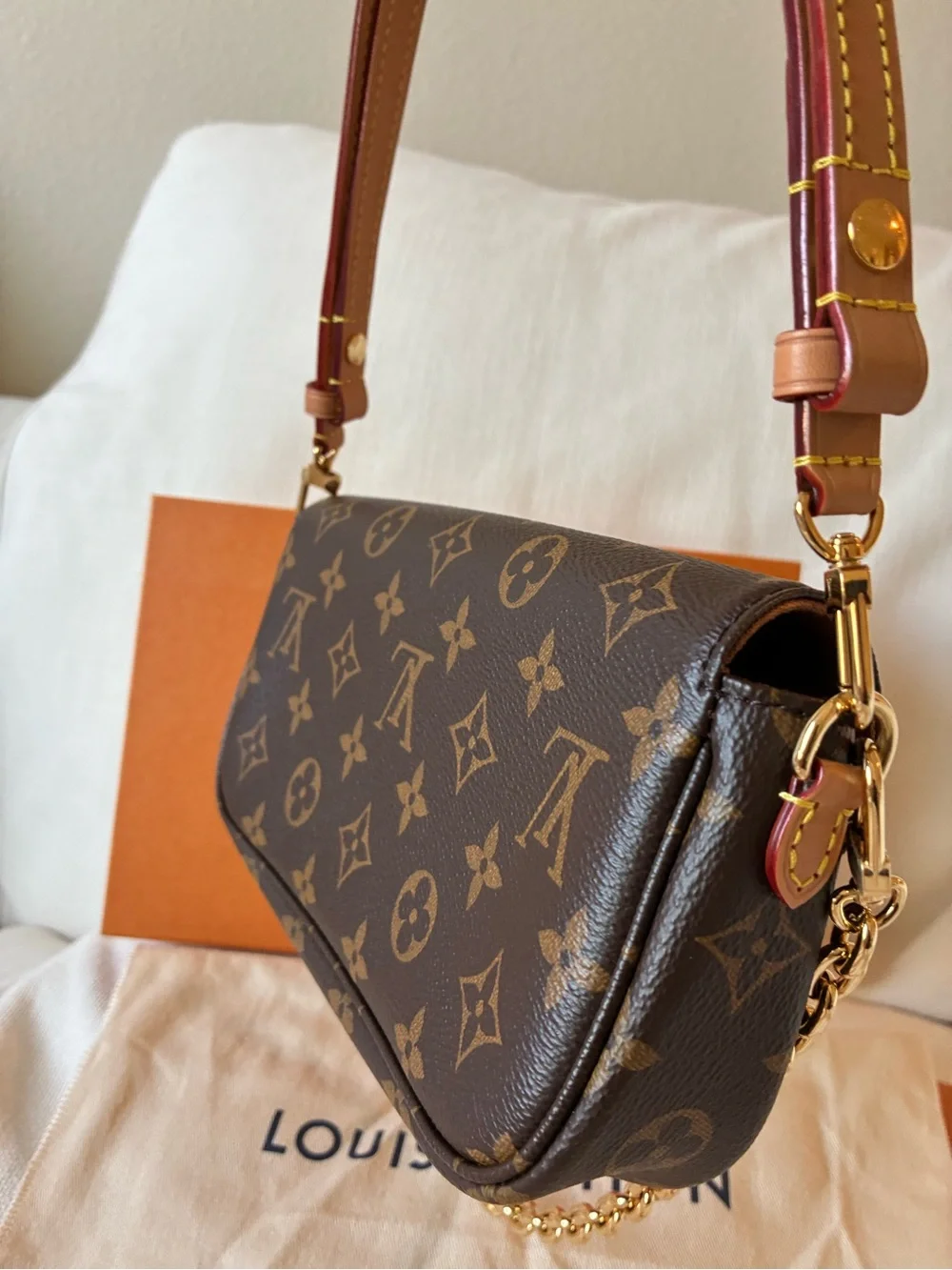 Louis Vuitton Ivy Wallet on Chain Monogram M81911